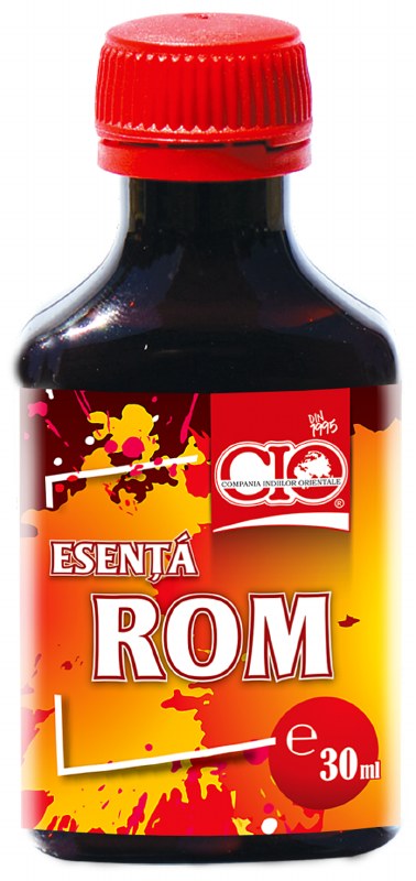 Bottle of CIO Rum Essence, 30mL
