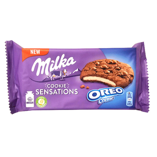 Pack of Milka Cookie Sensations Oreo Creme, 156g