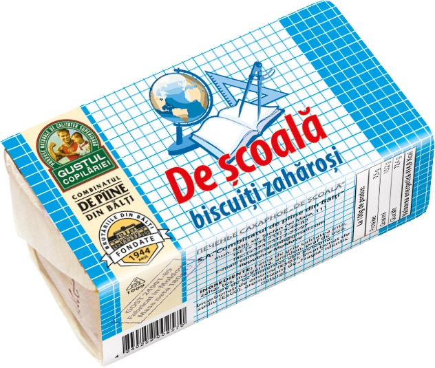 Box of Gustul "School" Biscuits, 170g