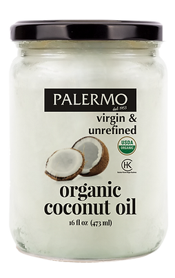 jar of Palermo Refined Organic Coconut Oil, 473mL