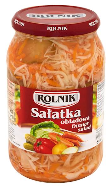 jar of Rolnik Salatka Dinner Salad, 900mL
