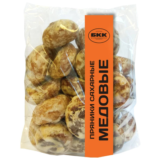 Pack of BKK Honey Flavored Gingerbread Cookies, 500g