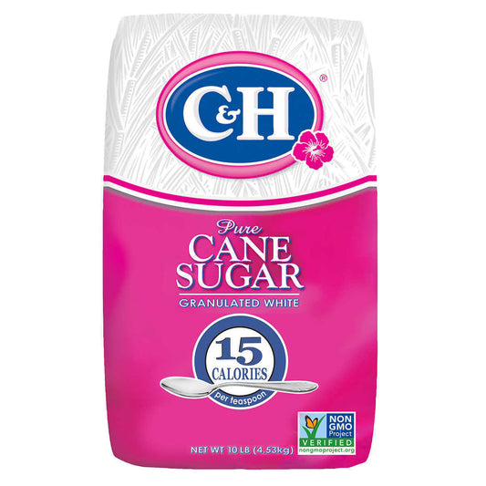 pack of C&H Premium Pure Cane Granulated Sugar, 10lb