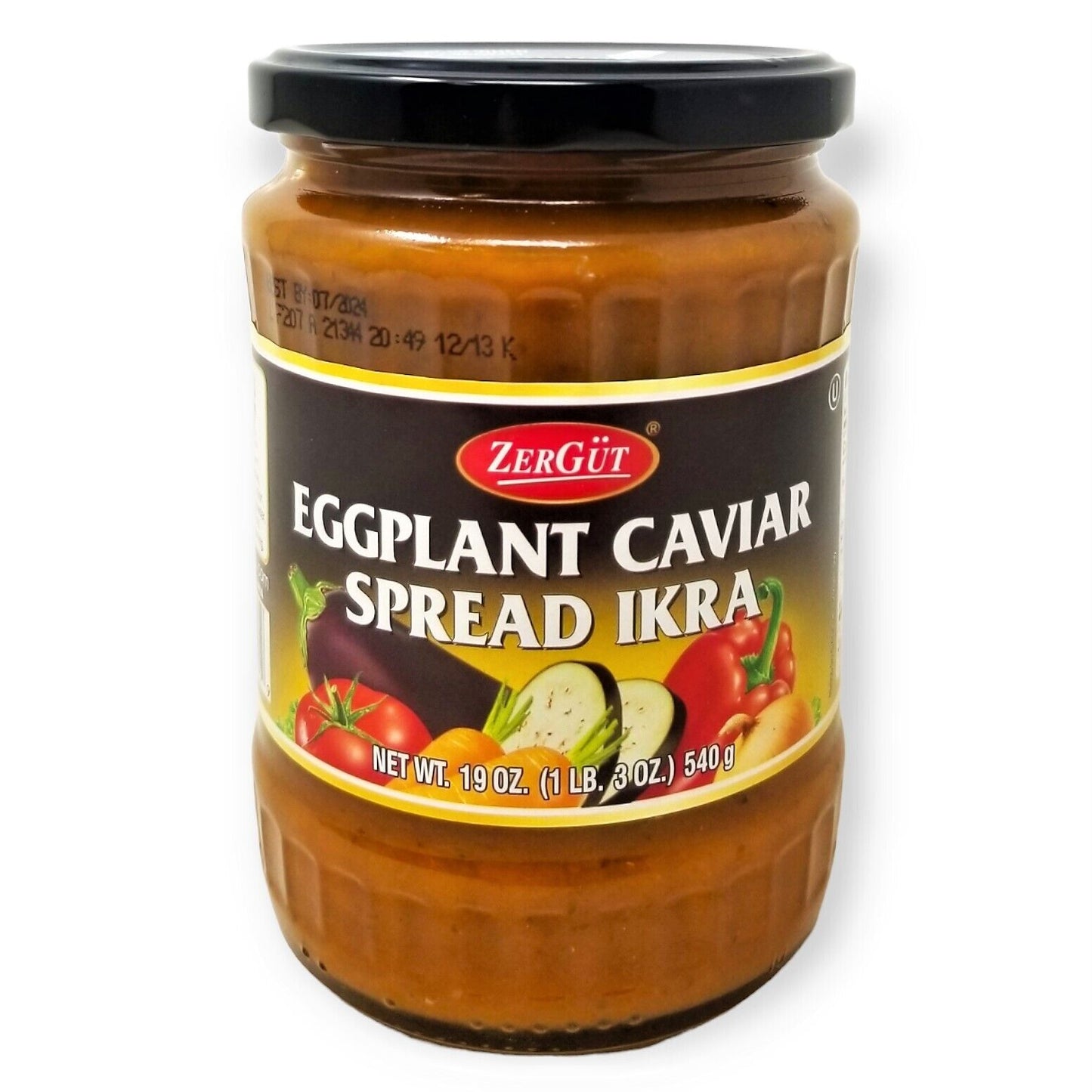 Zergut Eggplant Caviar Spread Ikra, 540g