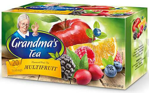 box of Grandma's Tea Multifruit, 40g