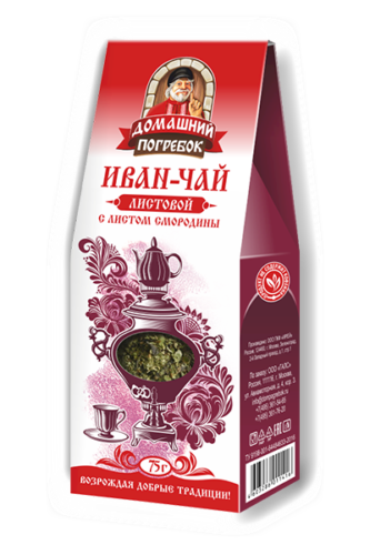 Ivan Chai Willow-herb with Black Currant Leaf Loose Tea, 75g