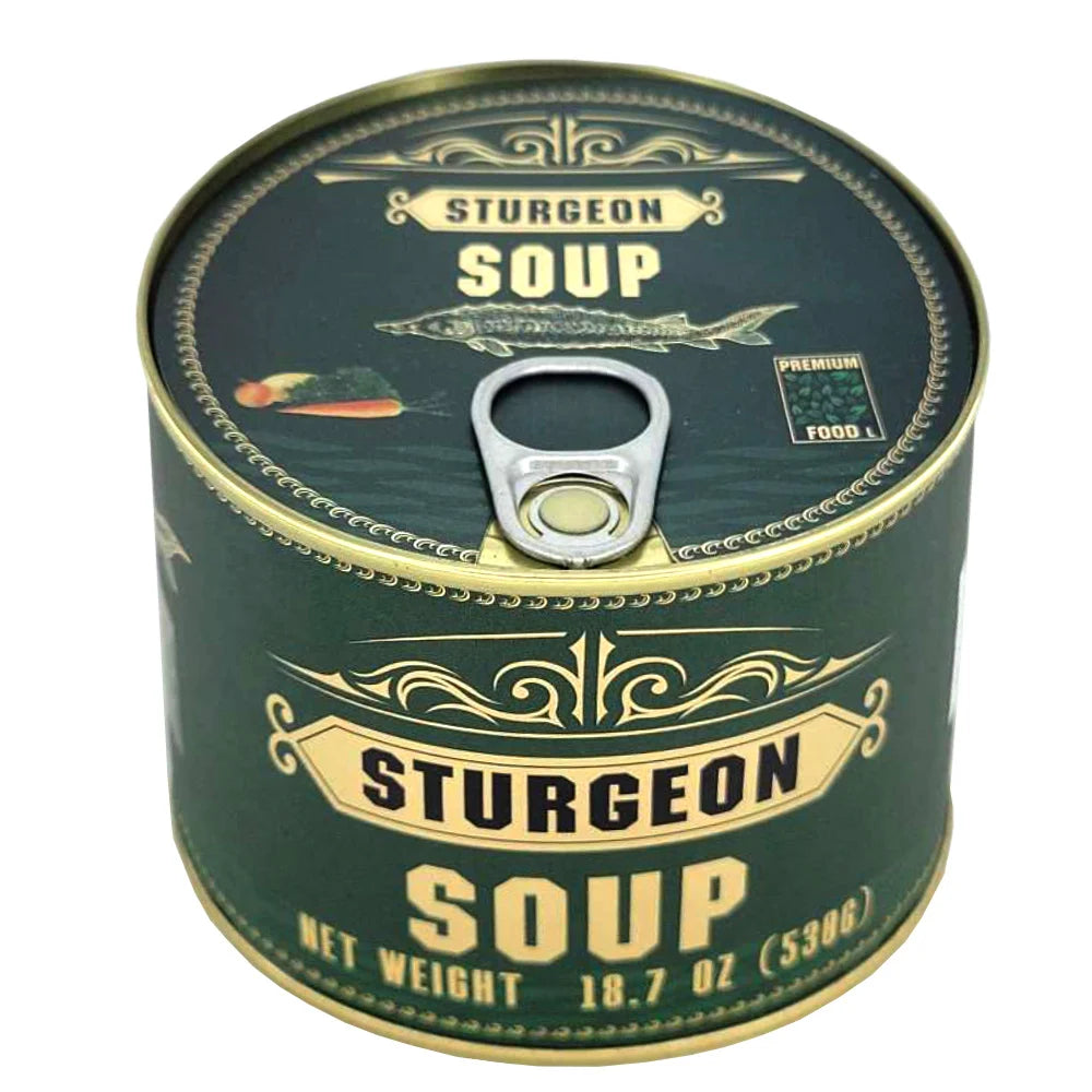 Tin of Sturgeon Soup, 530g