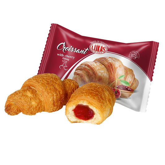 pack of Lukas Croissant w/ Cherry Filling, 45g