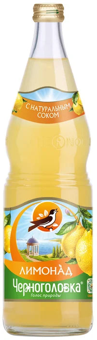 bottle of Chernogolovka Lemonade Soda, 1L